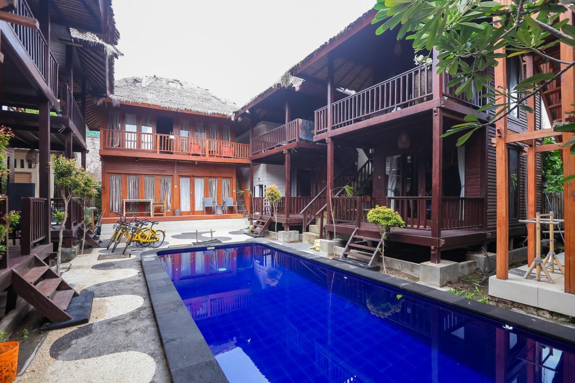 Villa Tropical Oasis à Gili Trawangan Extérieur photo