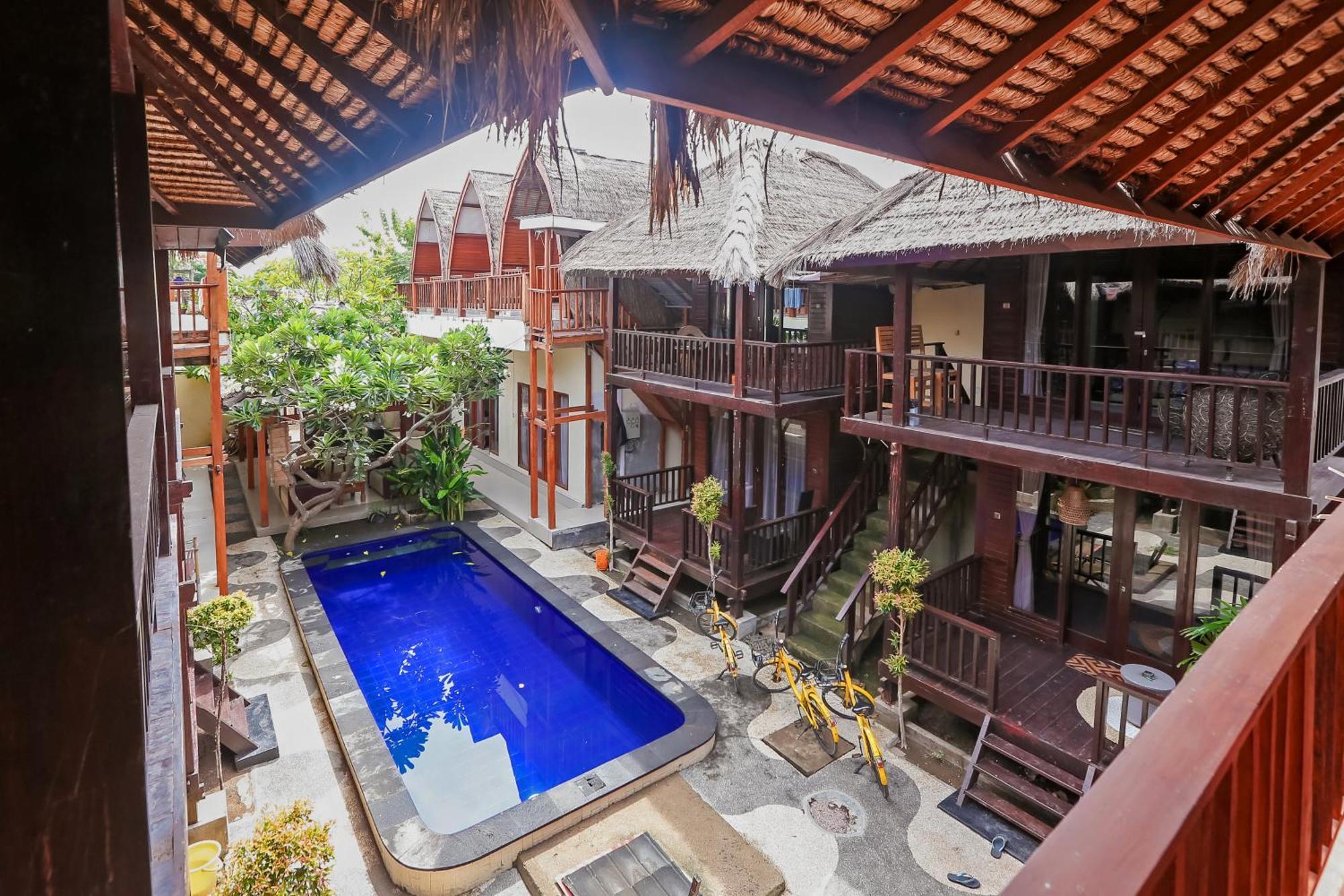 Villa Tropical Oasis à Gili Trawangan Extérieur photo